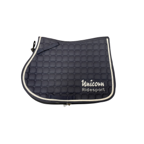K�llquist Protector Octagon Underlag m. Unicorn Ridesport Logo - Navy
