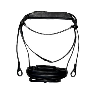 Finesse Bridles Cayenne Trense - Sort m. Slv