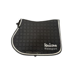 K�llquist Protector Octagon Underlag m. Unicorn Ridesport Logo - Sort 