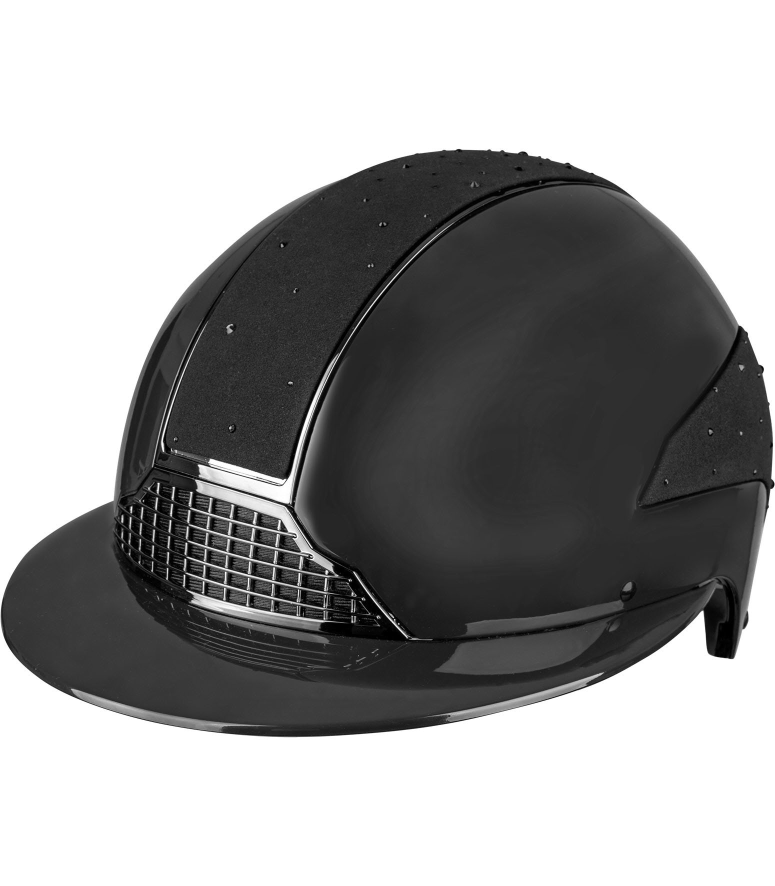Swing H24 Lady Sparkle Ridehjelm - Glossy Sort 
