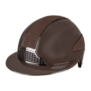 Swing H24 Lady Sparkle Ridehjelm - Glossy Brun 