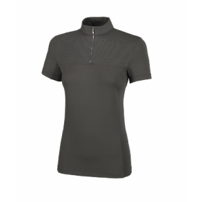 Pikeur Sports 5232 Zip Shirt - Dark Olive 