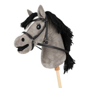 QHP Hobby Horse Bidls Trense - Sort 