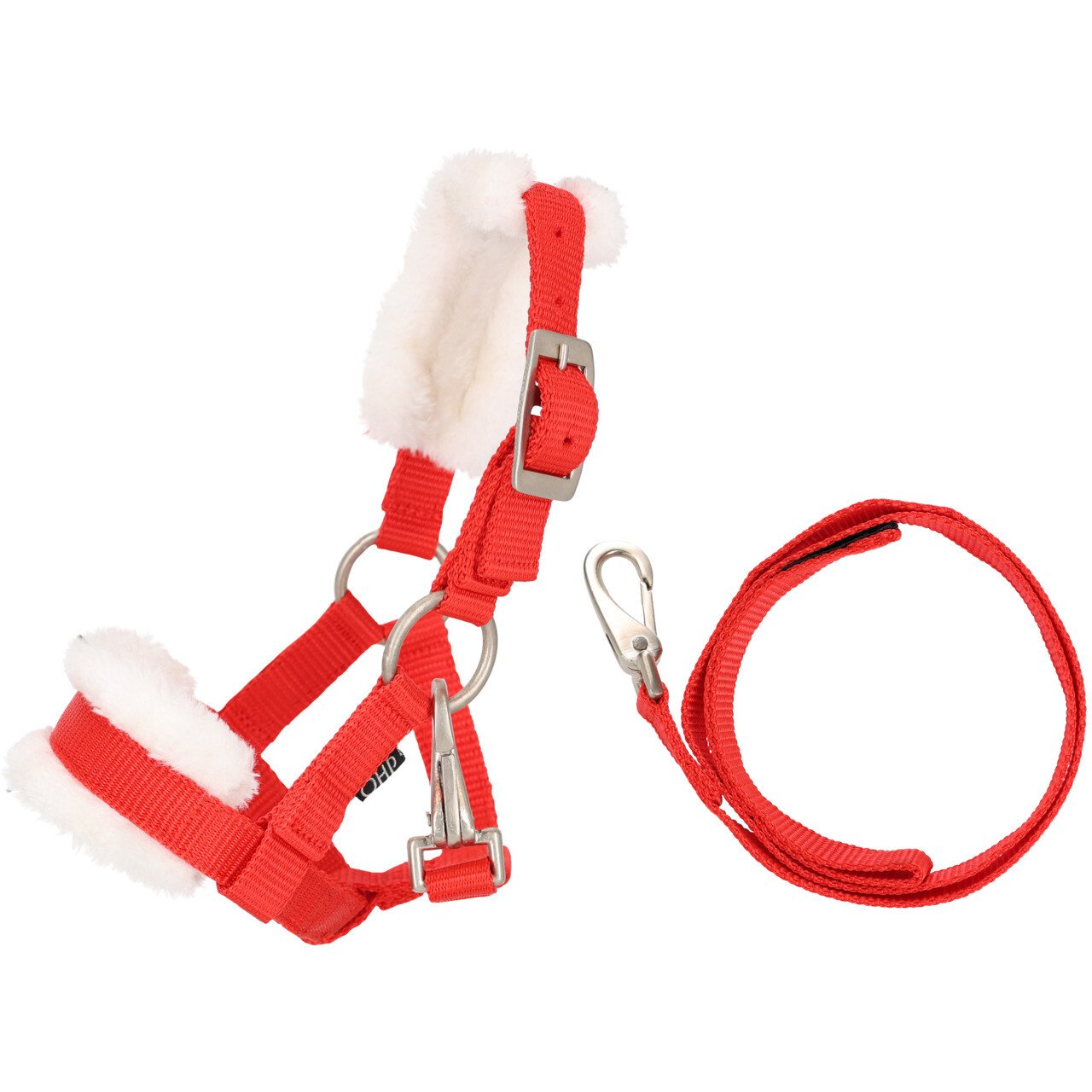 QHP Christmas Hobby Horse Grimes�t - R�d m. Hvid 