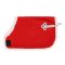 QHP Christmas Hobby Horse Fleeced�kken - R�d m. Hvid 