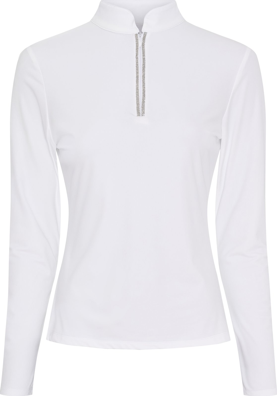 Catago Vinicia Half Zip Showshirt - Hvid