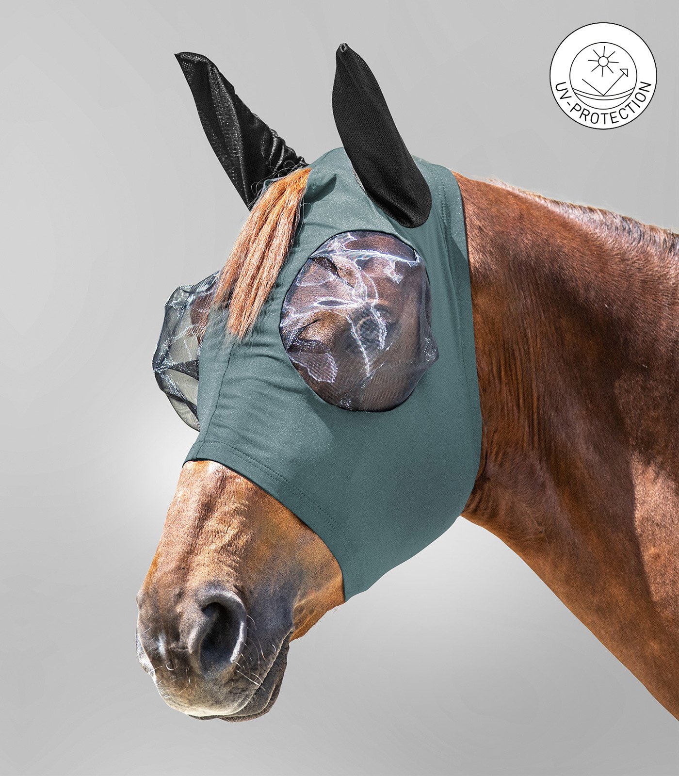 Waldhausen Puck Fluemaske - Pine Green 