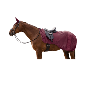 Waldhausen Rom Mesh Ridedkken - Velvet Red 