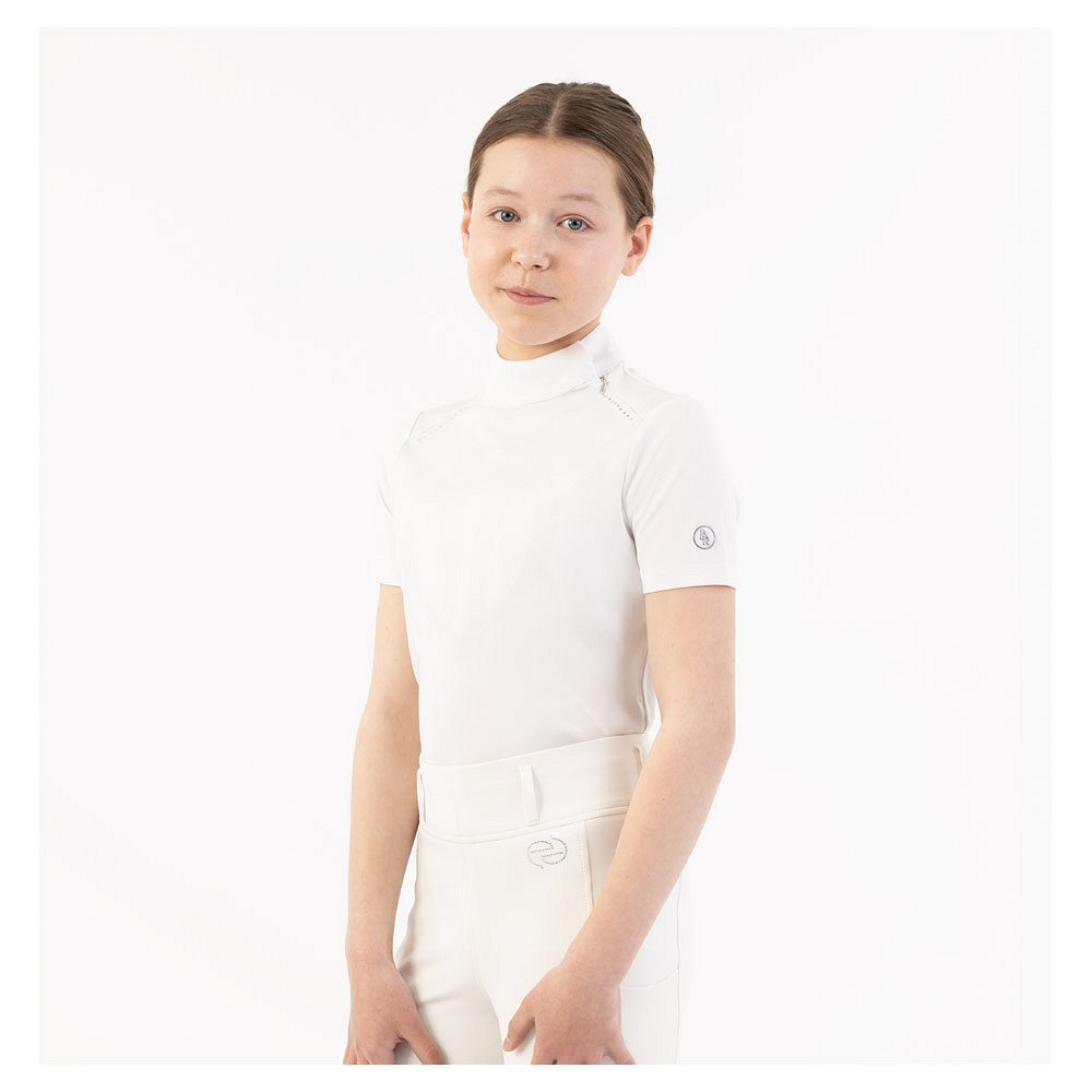 BR Kenzie Junior Showshirt - Lucent White 