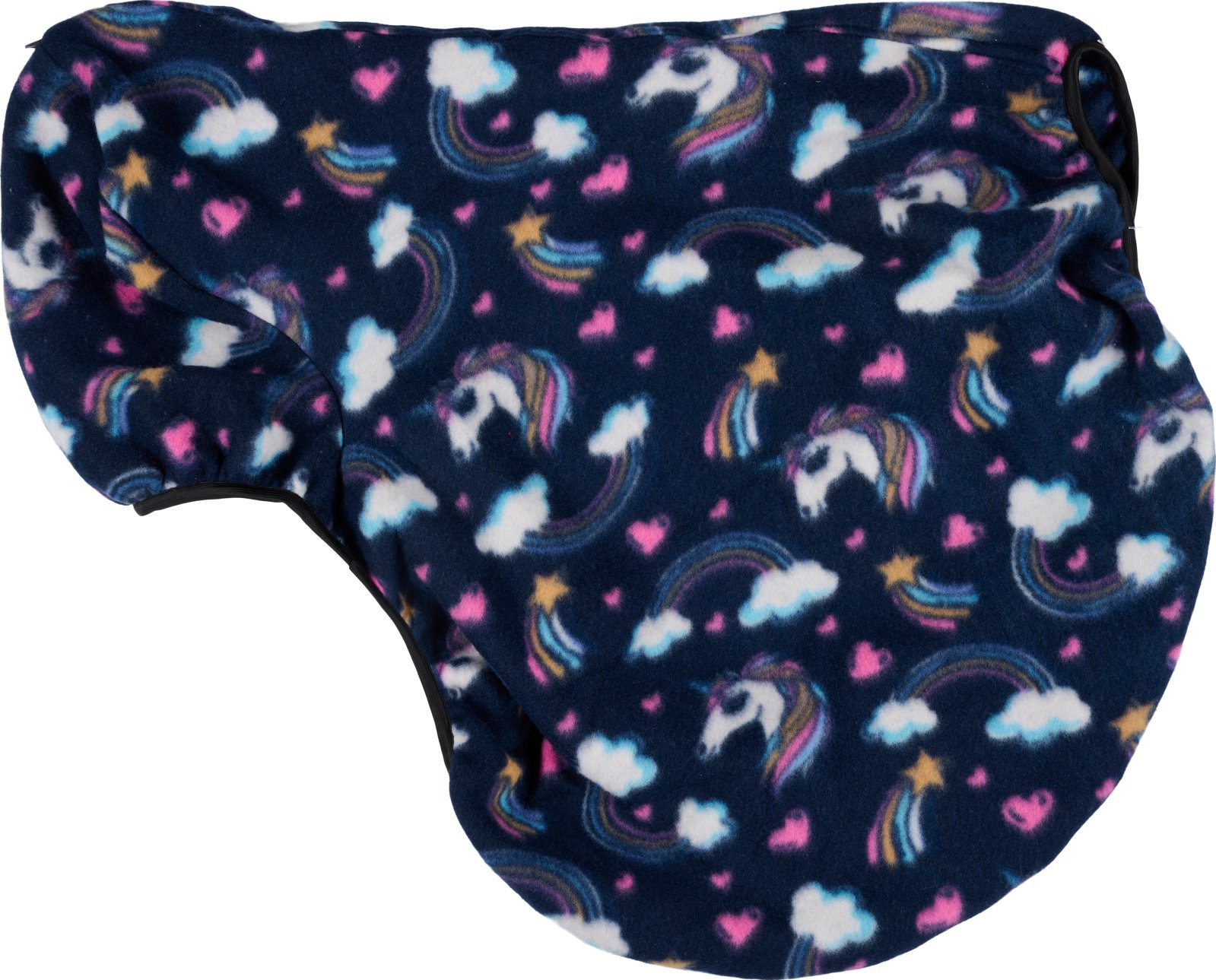 HorseGuard Jiggy Fleece Sadelovertrk - Navy 