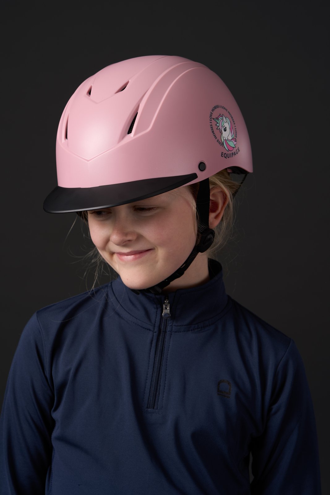 Equipage Vilma Ridehjelm - Pink 