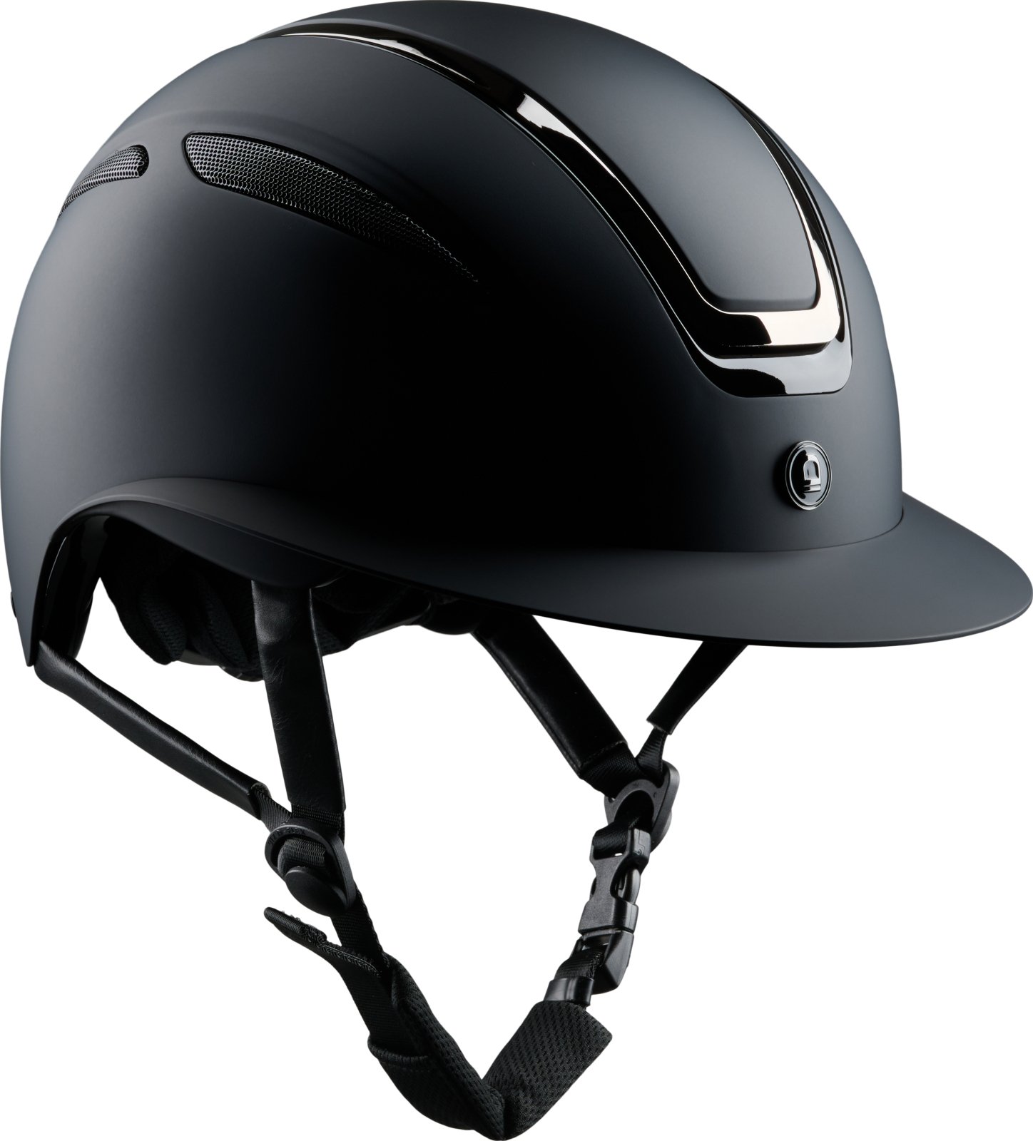Equipage Guardian Ridehjelm m. Mips - Plain Mat Sort 