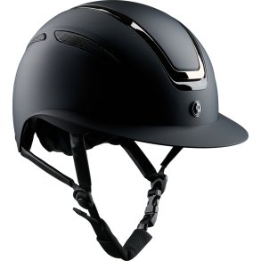 Equipage Guardian Ridehjelm m. Mips - Plain Mat Sort 