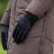 QHP Valletta Waterproof Ridehandsker - Sort 