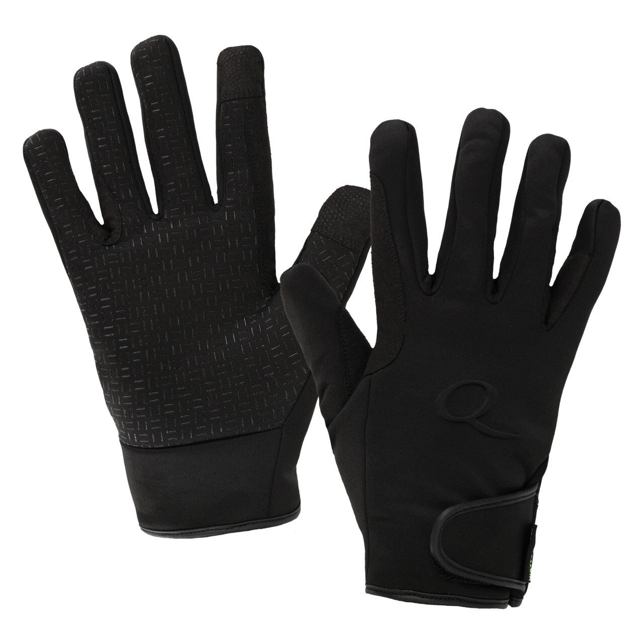 QHP Valletta Waterproof Ridehandsker - Sort 