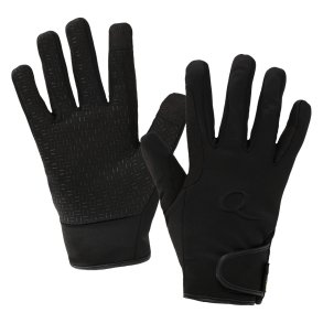 QHP Valletta Waterproof Ridehandsker - Sort 