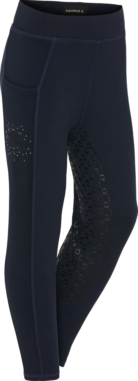 Equipage Sophia Junior Winter Tights - Navy