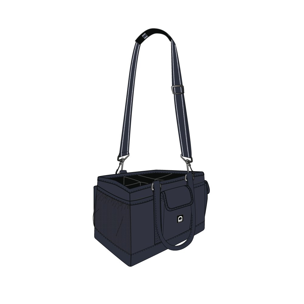Equipage Squared Strigletaske - Navy
