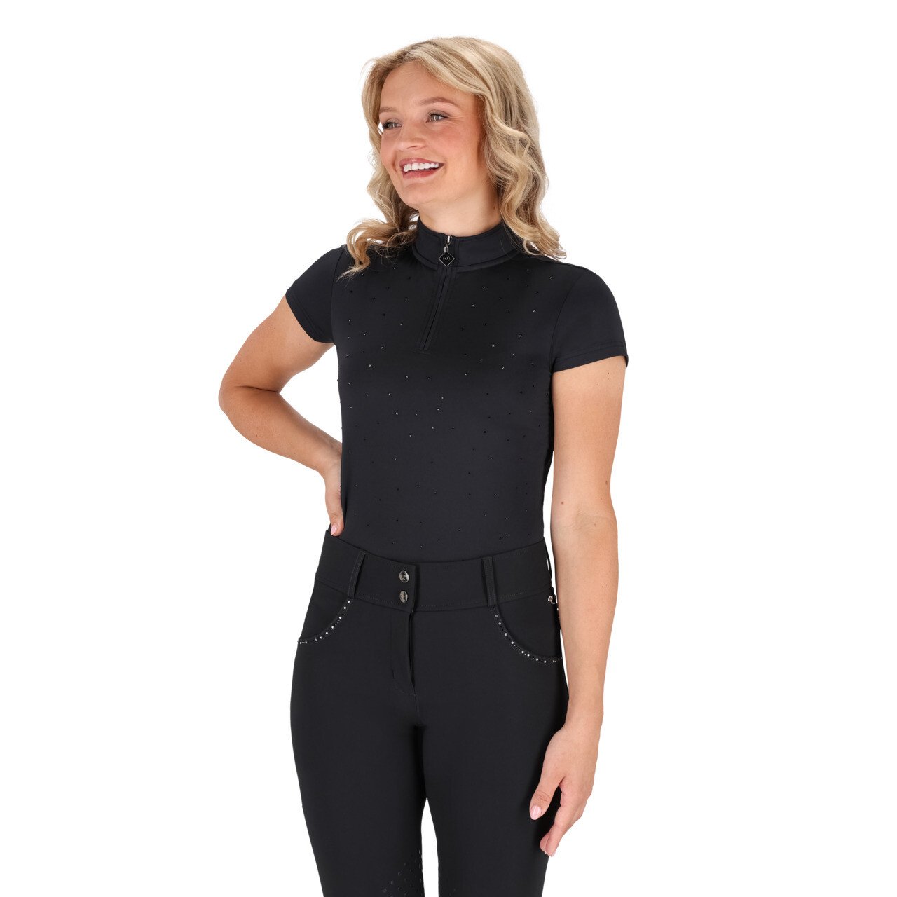 QHP Oakleigh S/S Baselayer - Sort 