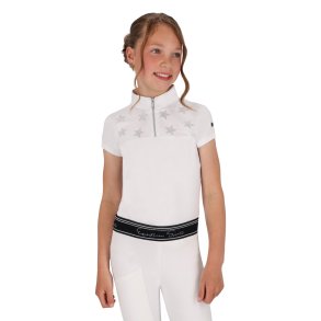 QHP Jipp Junior Showshirt - Hvid 