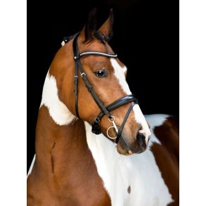 Montar Fair Trense - Sort m. Crystal 