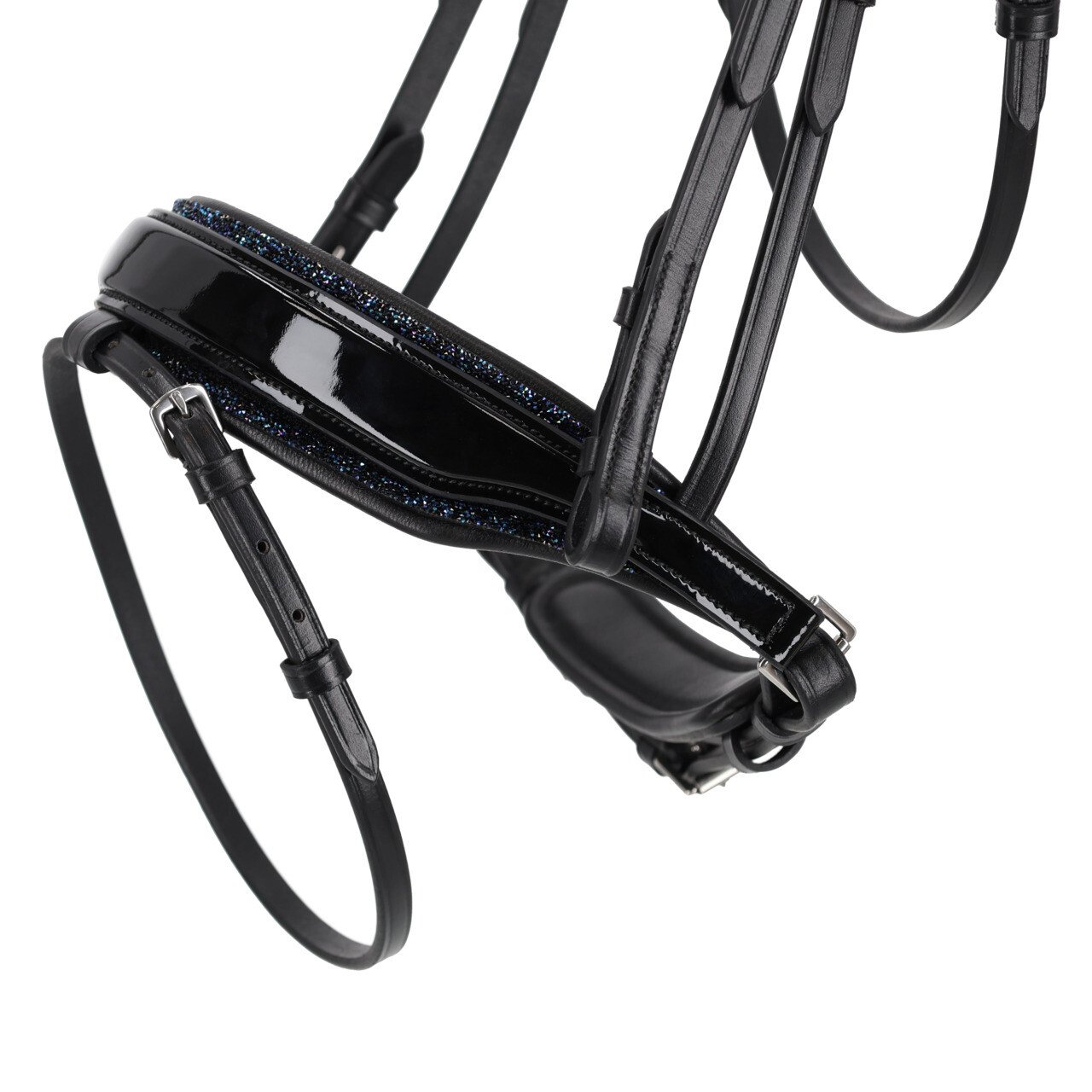 QHP Skye Nsebndspolstring - Sort m. Navy 