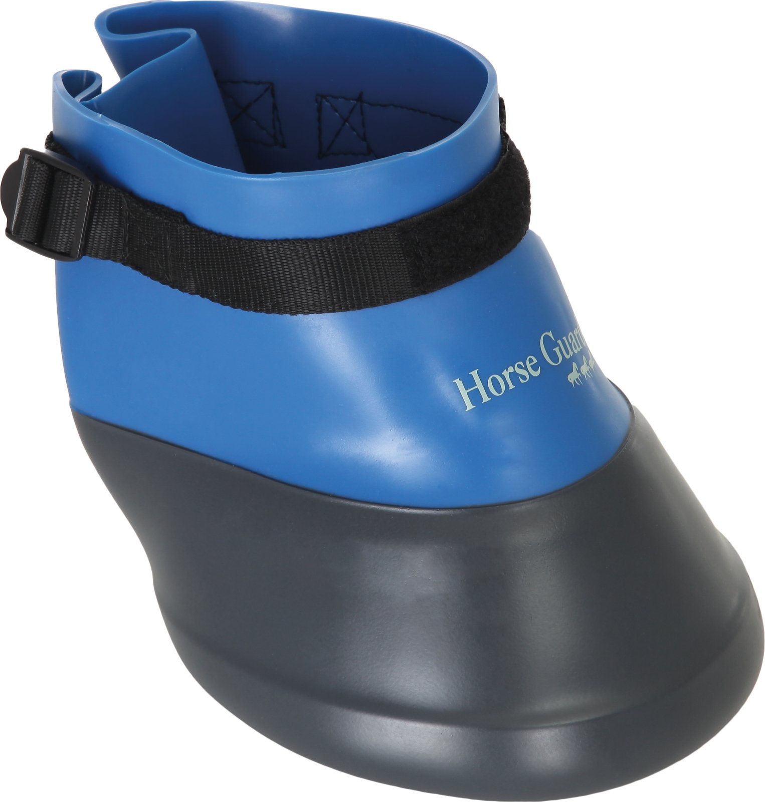 HorseGuard Gummi Boot - Sort m. Bl 