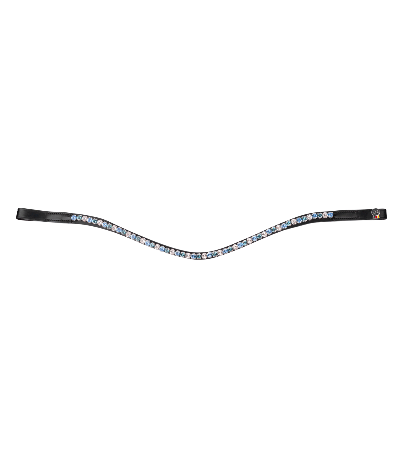 Waldhausen X-line Glam Pandebnd - Sort m. Silverblue, Petrol & Slv 