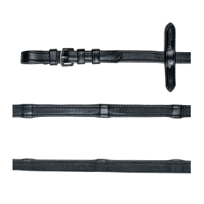 Waldhausen X-line Gummi/Lder Tjle - Sort m. Stl 