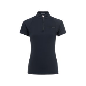 Cavallo Cavalberri Functional Zip Polo - Dark Blue 