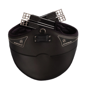 Acavallo Gel & PVC Pladegjord - Sort 