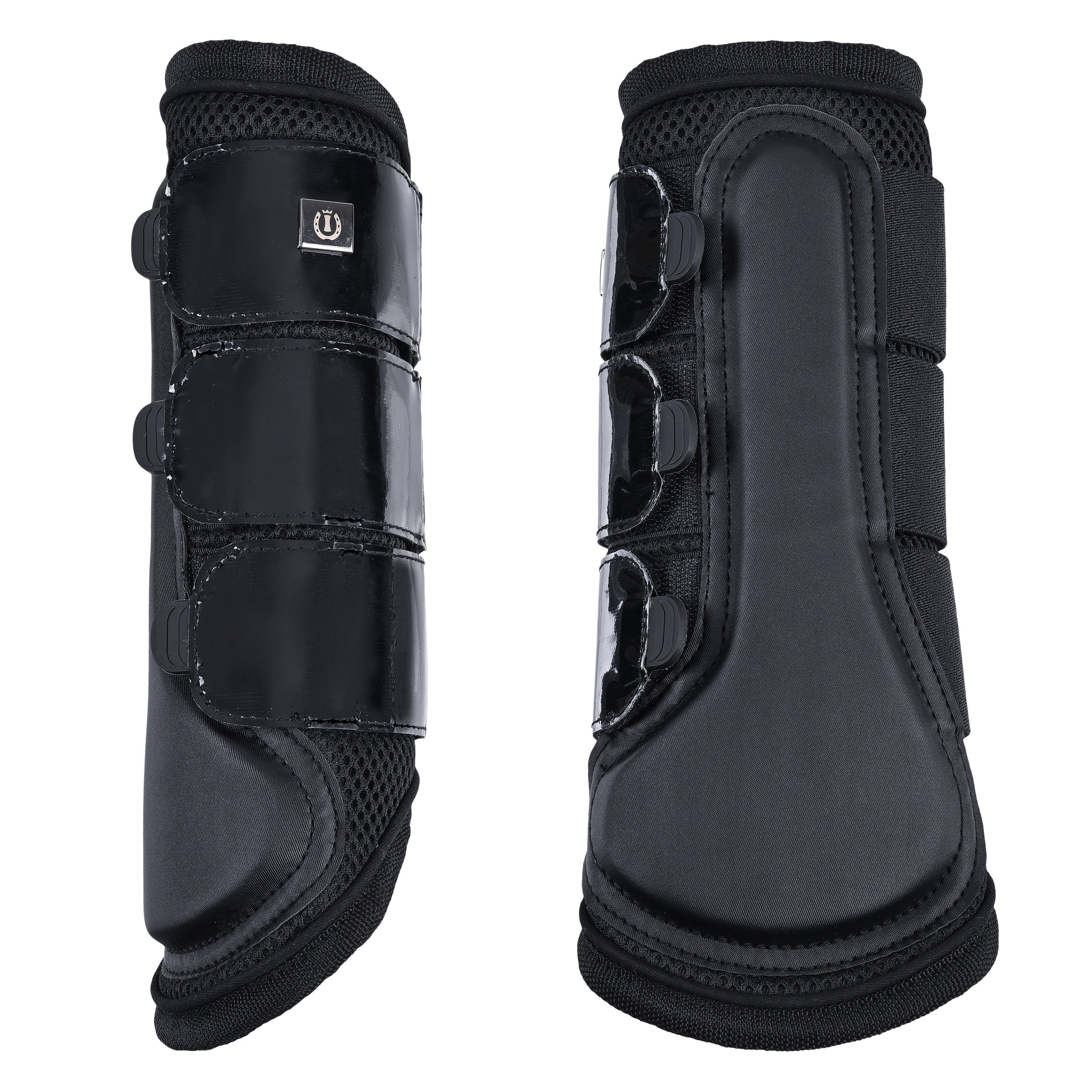 Imperial Riding IRHGlazed Gamacher - Sort m. Lak 