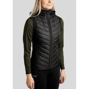 Montar Eliza Hybrid Vest - Sort m. Gunmetal 