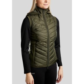 Montar Eliza Hybrid Vest - New Olive 