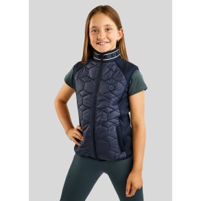 Montar Viv Ava Logo Junior Hybrid Vest - Navy 