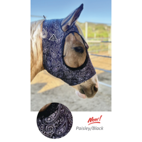  Professional's Choice Comfort Fit Fluemaske - Paisley Black 