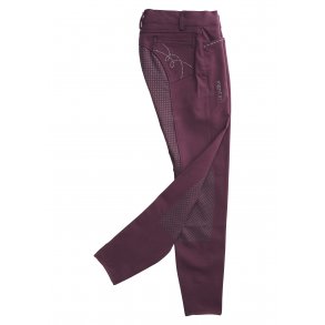 Montar Bling Junior Ridebukser - Bordeaux