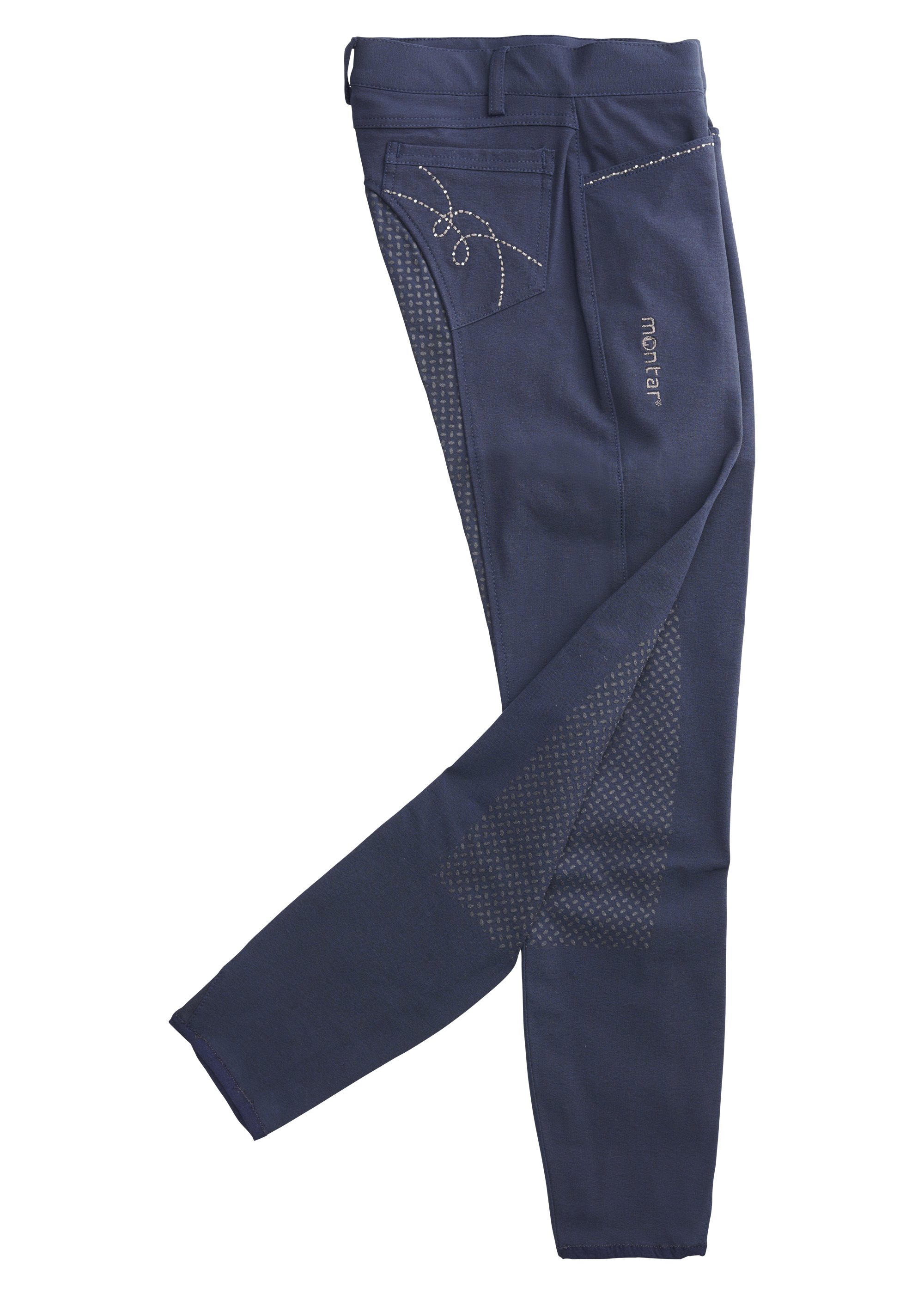 Montar Bling Junior Ridebukser - Navy