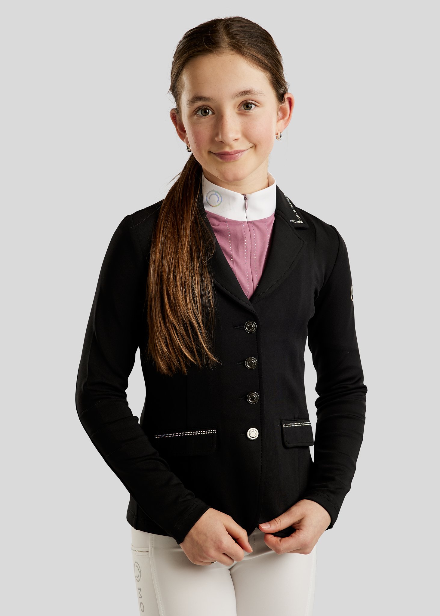 Montar Cha Junior Holographic Stvnejakke - Sort 