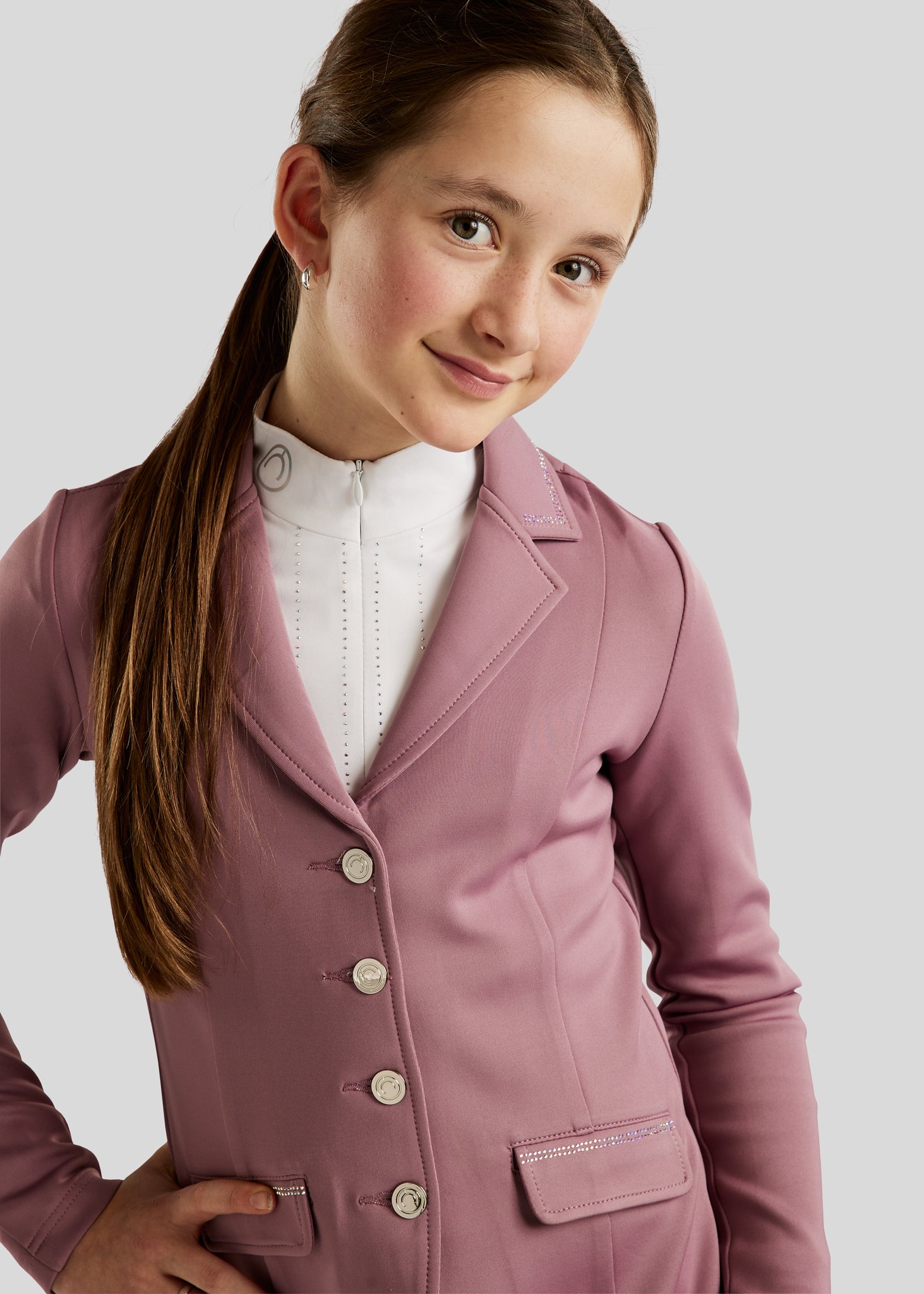 Montar Cha Junior Holographic Stvnejakke - Geranie 