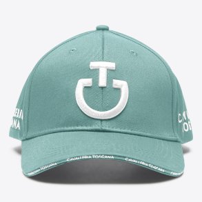 Cavalleria Toscana Cap - Light Teal Green m. Hvid 
