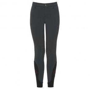 Cavalleria Toscana Line System Junior Ridebukser m. Grip - Charcoal Grey 