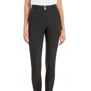 Equiline Edytha Ridebukser m. Grip - Sort 