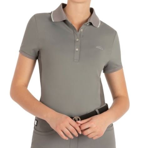 Equiline Ellae Polo - Frost Grey 