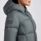 Cavalleria Toscana Hodded Down Padded Long Parka - Stormy Grey 