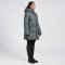 Cavalleria Toscana Hodded Down Padded Long Parka - Stormy Grey 