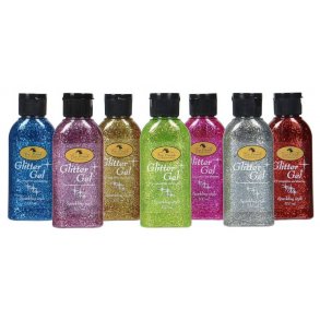 Glitter Gel - Flere Farver 