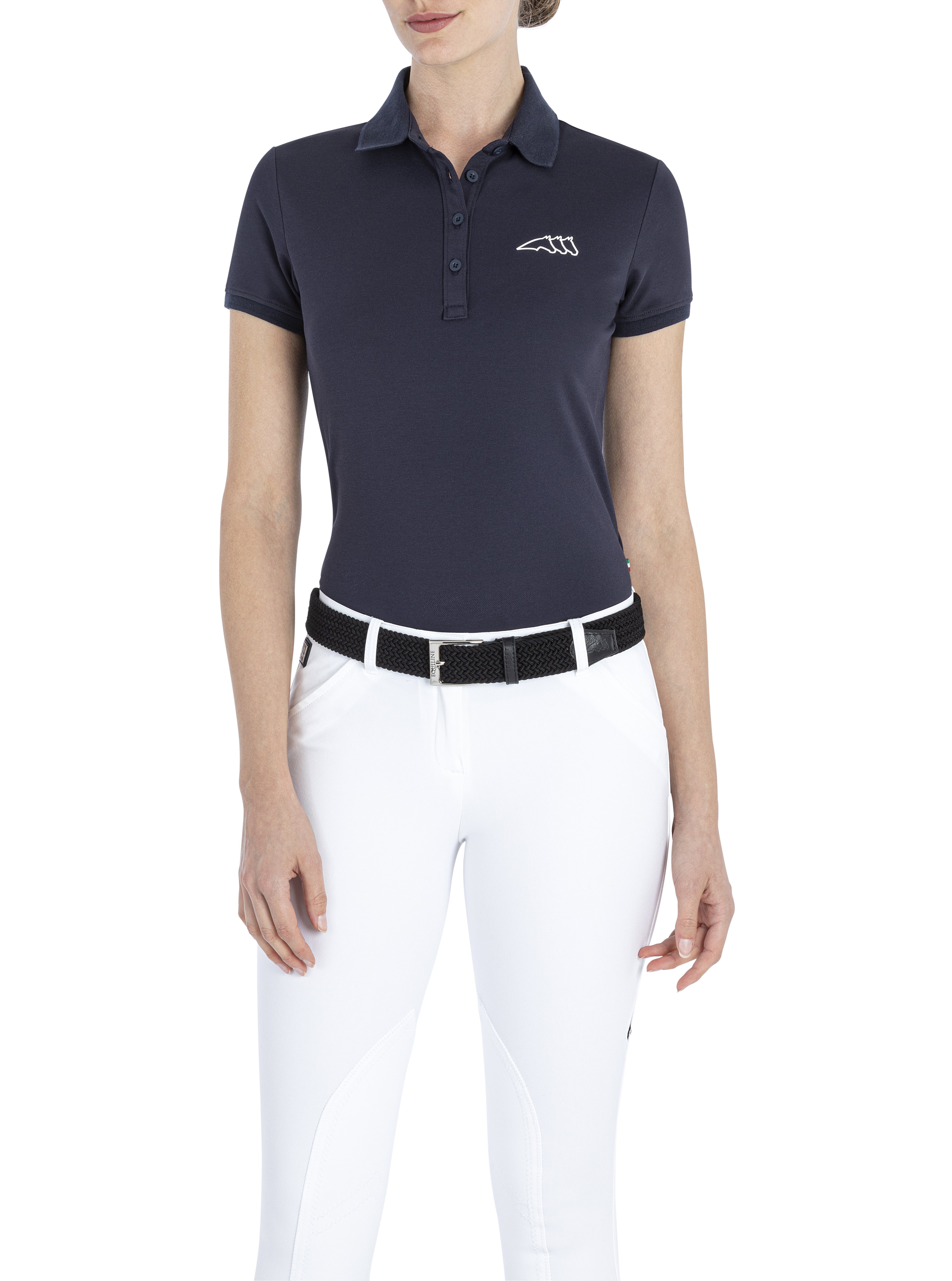 Equiline Crisc Polo - Navy 