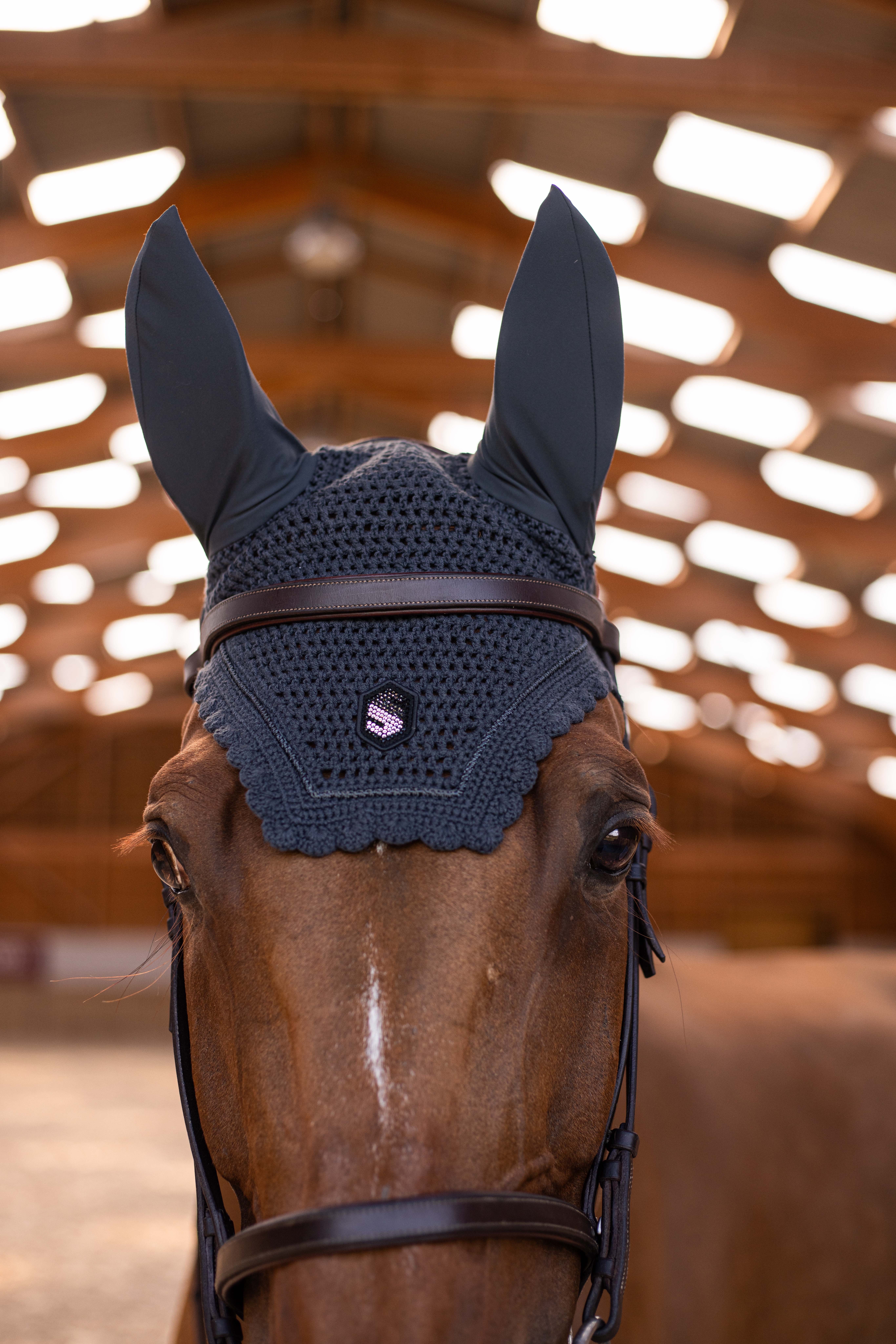Samshield Flyshield Hut m. Swarovski - Anthracite