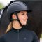 Imperial Riding IRHOlania Ridehjelm - Mat Sort m. Glitter 